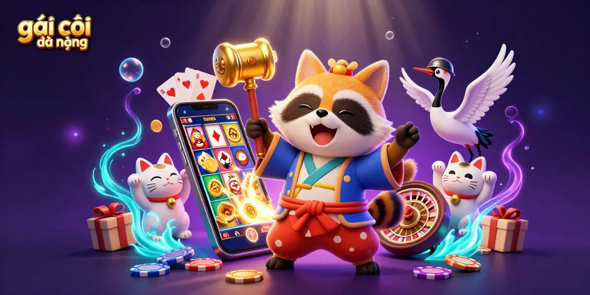 Engage with the vibrant world of gái gọi đà nẵng through this colorful casino-themed illustration.