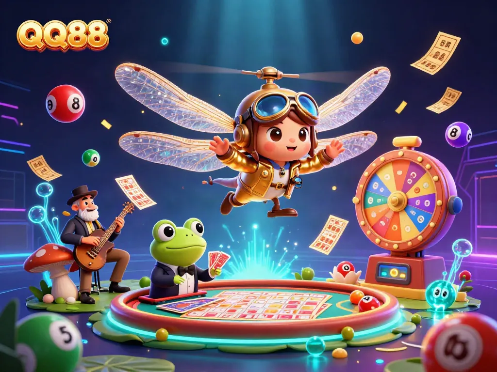 Engage in exciting casino action at QQ88 with dynamic games and vibrant scenes of fun.