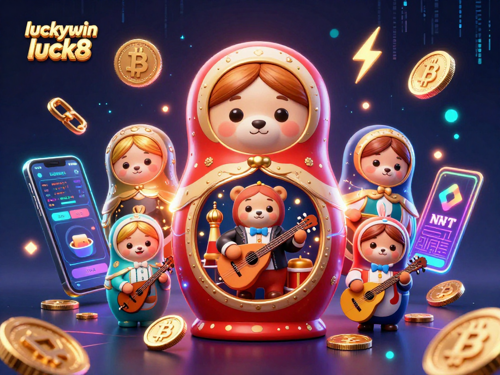 Experience thrilling fun at luckywin luck8 with lively dealer bears and vibrant casino elements.