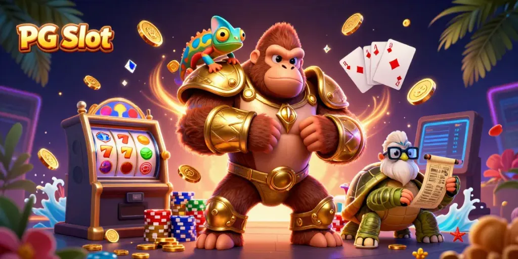 Experience thrilling PG Slot action with vibrant characters and dynamic game elements.