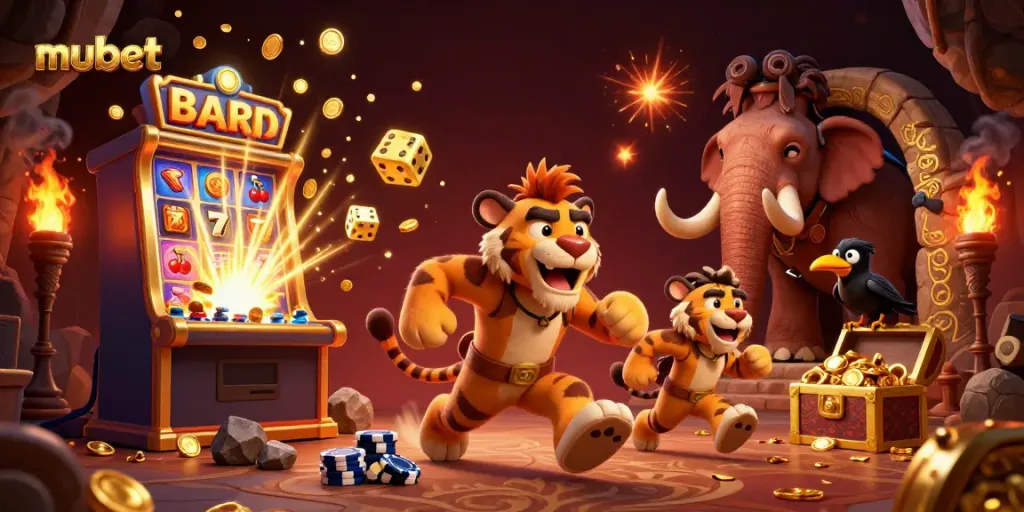 Experience the excitement of mubet with dynamic casino elements and engaging characters.